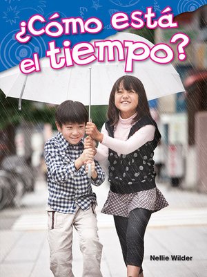 cover image of ¿Cómo está el tiempo?